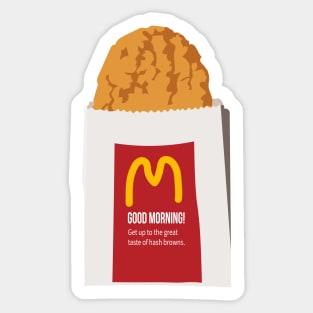 McDonald's Hash Brown Sticker